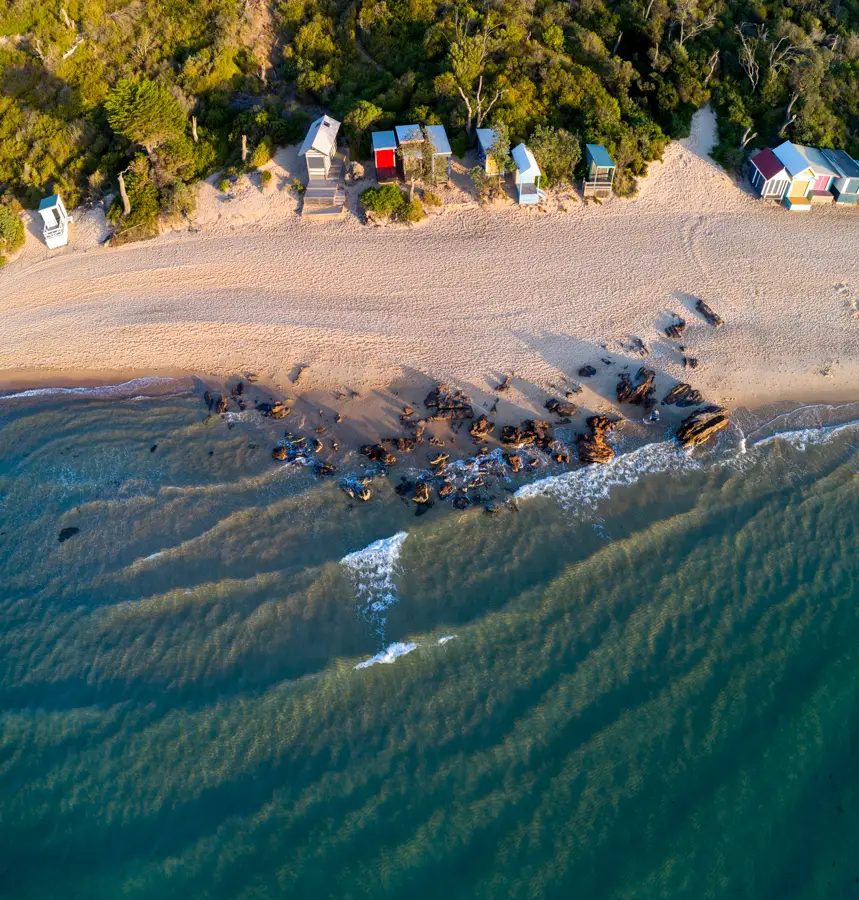 Mt Martha Beach Huts - Alex Wise Photography